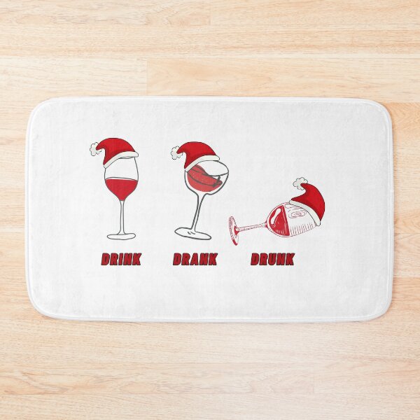 Item preview, Drink Drank Drunk Christmas Version designed and sold by TheDarkStone.