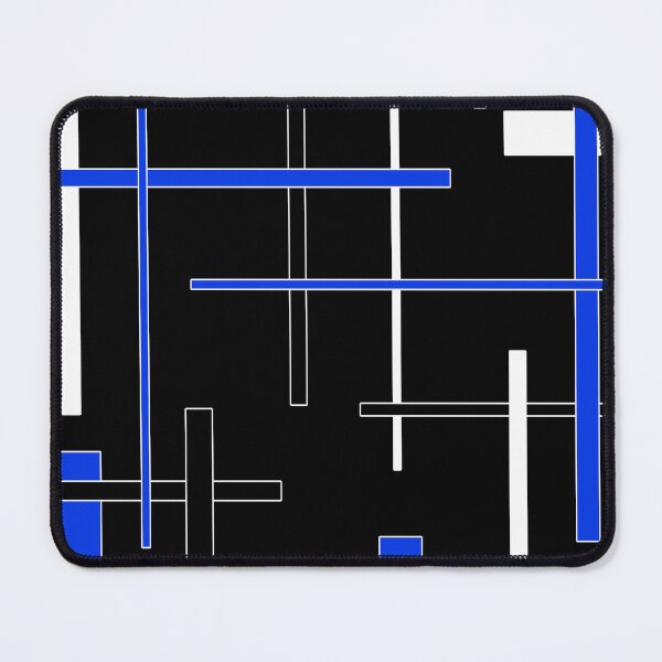 Item preview, Abstract geometric pattern - blue. designed and sold by K.S ART.