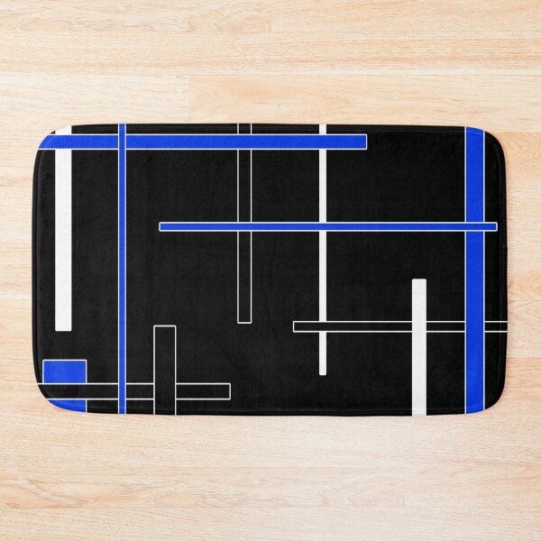 Item preview, Abstract geometric pattern - blue. designed and sold by K.S ART.