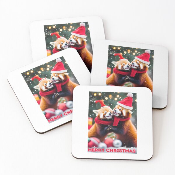 Item preview, Red panda Merry Christmas memes  designed and sold by ShopTwentyFour.