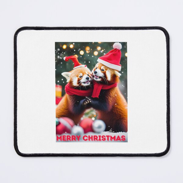 Item preview, Red panda Merry Christmas memes  designed and sold by ShopTwentyFour.