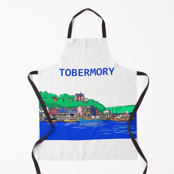 Item preview, Tobermory, Isle of Mull, Scotland designed and sold by Traveldrawings.