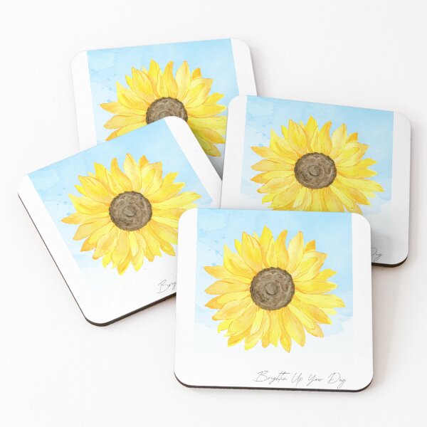 Item preview, Brighten Up: Saturday’s Sunflower Watercolor Bloom designed and sold by Zonghe.