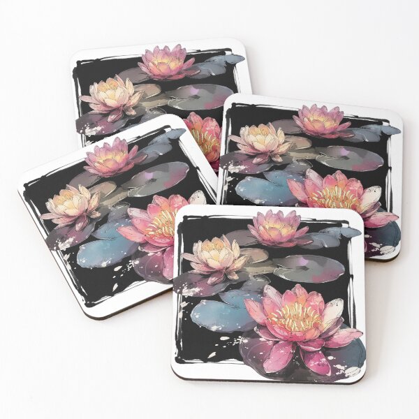 Item preview, Water Lillies designed and sold by Nowshin Tasnim.
