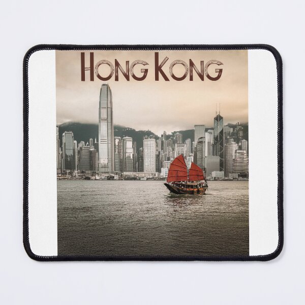 Item preview, Vintage Travel Poster Classic View of Hong Kong – Minimalist Retro Art for Travel Lovers designed and sold by pod24.