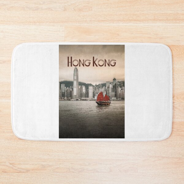 Item preview, Vintage Travel Poster Classic View of Hong Kong – Minimalist Retro Art for Travel Lovers designed and sold by pod24.