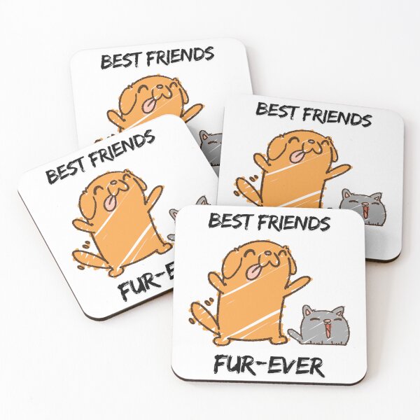 Item preview, Best Friends Fur-Ever, Pet Pun designed and sold by lose-your-smile.