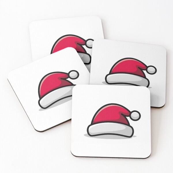 Item preview, Minimalist Red Santa Hat Vector | Festive Holiday Design designed and sold by gk-creations.