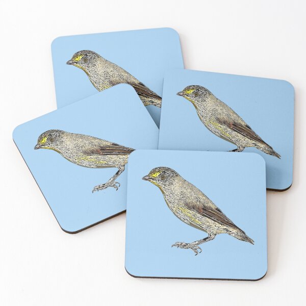 Item preview, Striated Pardalote Black Alternate Design  designed and sold by designsasstultd.