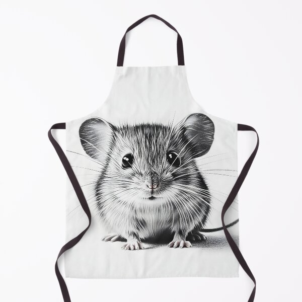 Item preview, Black and White Mouse Pencil Drawing designed and sold by Pencil-Art.