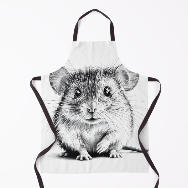 Item preview, Black and White Mouse Pencil Drawing designed and sold by Pencil-Art.