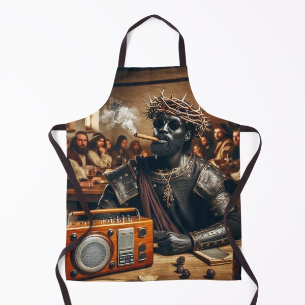 Item preview, Jesus & dragons designed and sold by BantrHub.