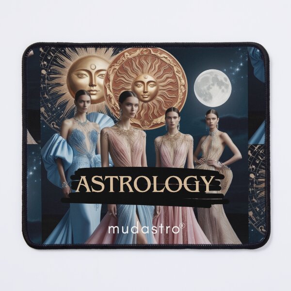 Item preview, Fashion Sun Moon Astrology Art designed and sold by Mudastro Astrology.