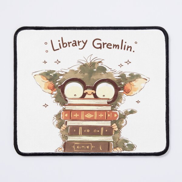 Item preview, Library Gremlin designed and sold by Nowshin Tasnim.