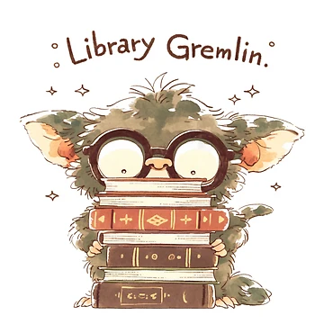 Artwork thumbnail, Library Gremlin by Quirkyaesthetics