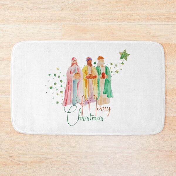 Item preview, The Three Wise Men wish you a Merry Christmas! The Star of Bethlehem Guides the Way. designed and sold by FreeSoulLab.