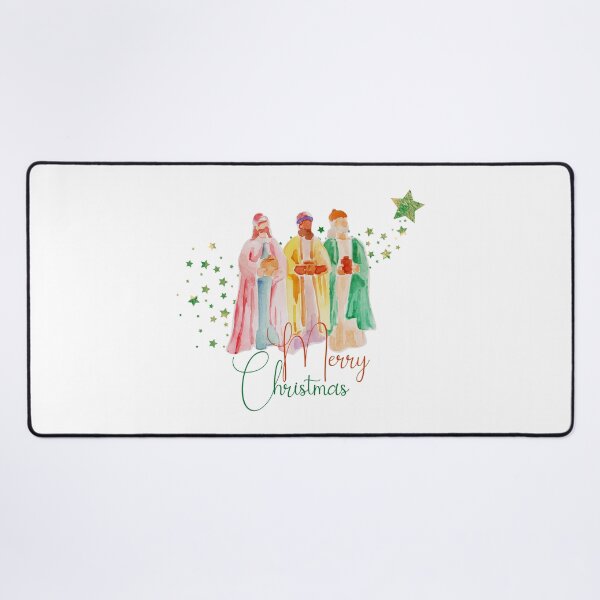 Item preview, The Three Wise Men wish you a Merry Christmas! The Star of Bethlehem Guides the Way. designed and sold by FreeSoulLab.