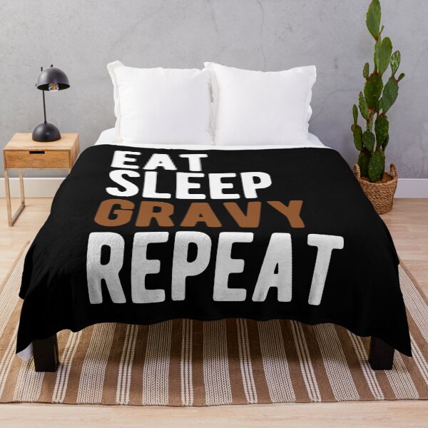 Item preview, EAT SLEEP GRAVY REPEAT designed and sold by Mclickster.