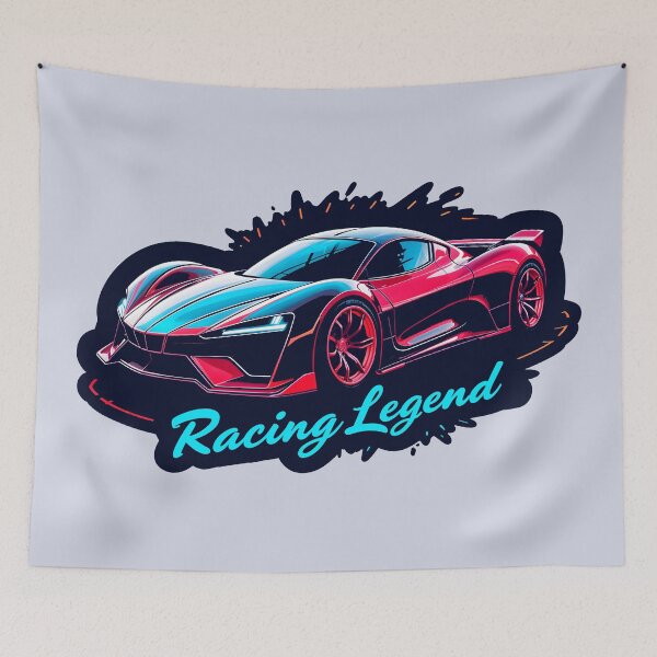 Item preview, Cool Race Car Racing Legend designed and sold by TheArtOfPat.