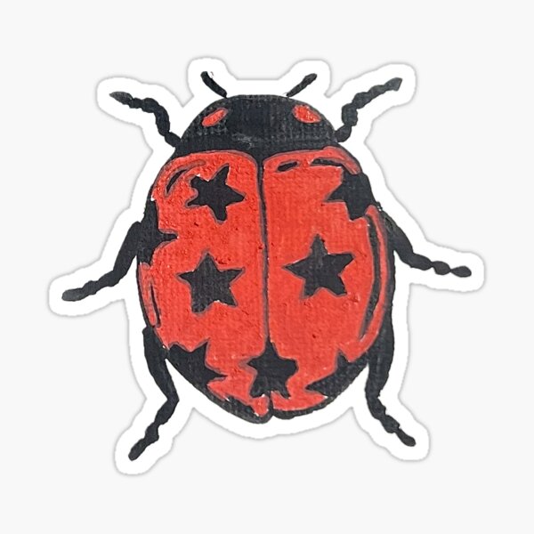 Item preview, star ladybug  designed and sold by Maddy Gaukroger.