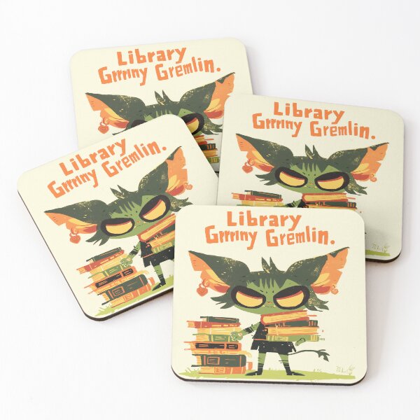 Item preview, Library Gremlin designed and sold by Nowshin Tasnim.