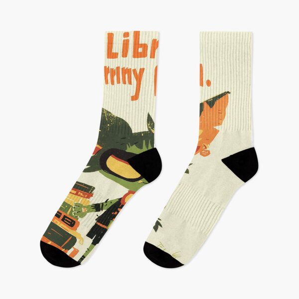 Item preview, Library Gremlin designed and sold by Nowshin Tasnim.
