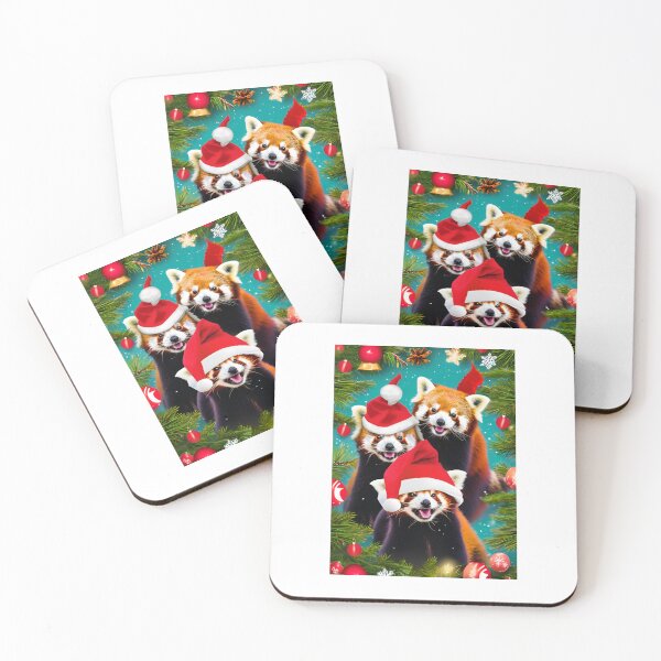 Item preview, Red panda Merry Christmas memes  designed and sold by ShopTwentyFour.