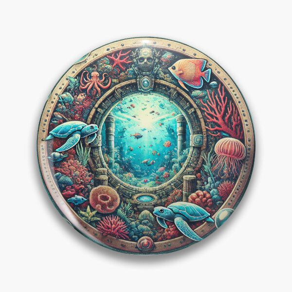 Item preview, Portal to the Underwater World designed and sold by Lutrex.