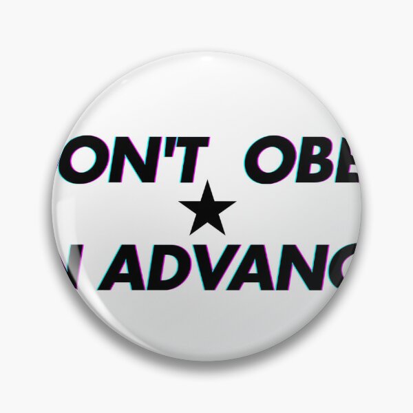 Item preview, Don't obey in advance designed and sold by killerteabags.