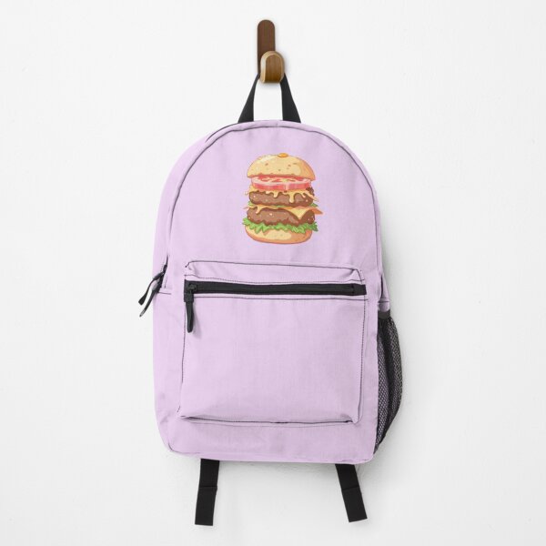 Item preview, Kawaii Burger Bliss: Lavender Dream Stack designed and sold by ChibiFortune.