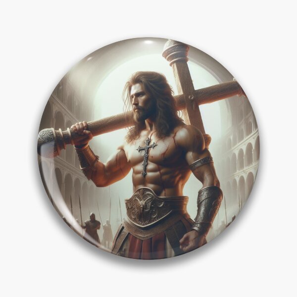 Item preview, Jesus & dragons designed and sold by BantrHub.
