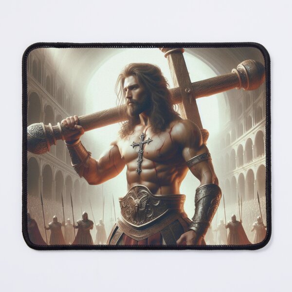 Item preview, Jesus & dragons designed and sold by BantrHub.