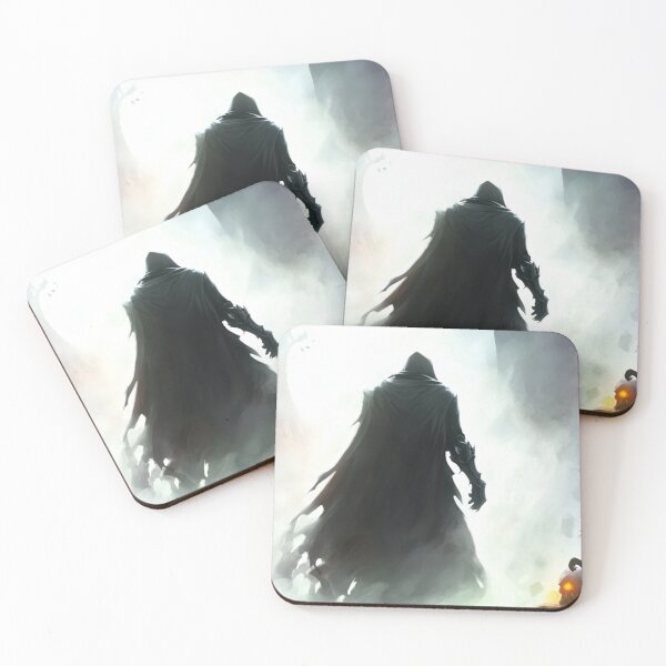 Item preview, The Shadowed Reaper: Herald of Darkness in the Mist designed and sold by exitbird.