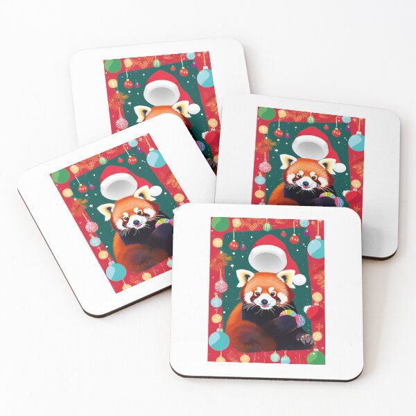 Item preview, Red panda Merry Christmas memes  designed and sold by ShopTwentyFour.