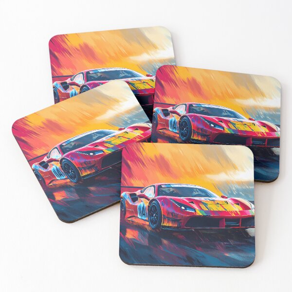 Item preview, Red Ferrari 488 Challenge  designed and sold by AutoPopStudio.