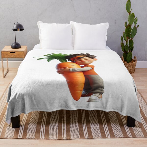 Item preview, Boy Hugging a Giant Carrot designed and sold by Hungry-Murphy.