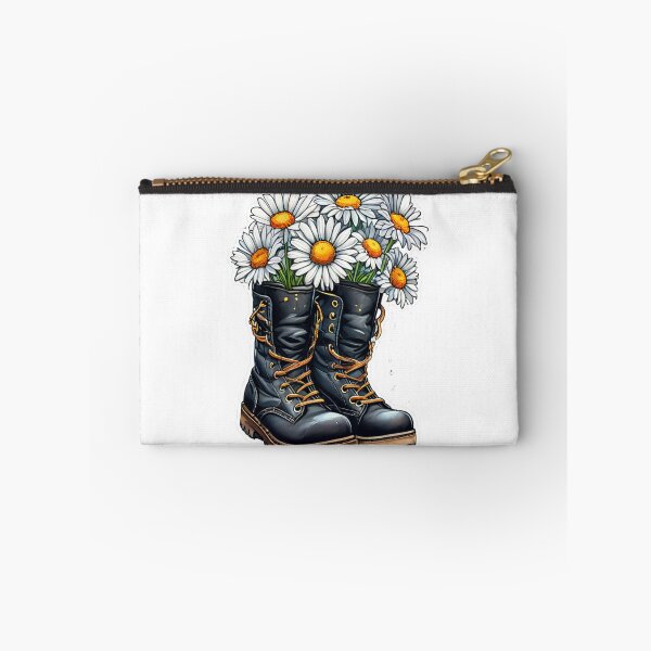 Item preview, Wildflower Warrior Boots: A Watercolor Illustration of Strength and Beauty designed and sold by Bohospiritart.