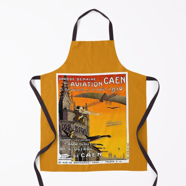Item preview, Aviation Caen France Vintage 1910 Flying Show Advertising Print designed and sold by posterbobs.