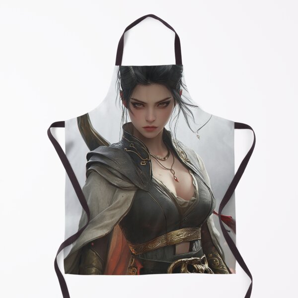 Item preview, The Enigmatic Sorceress: Daughter of Shadows and Keeper of Dark Flames designed and sold by exitbird.