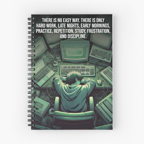 Item preview, Hustle - Anime Computer, Coder, Coding, Gaming Motivation designed and sold by chantastical.