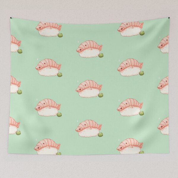 Item preview, Kawaii Ebi Nigiri: Sushi Smile designed and sold by ShroomForge.