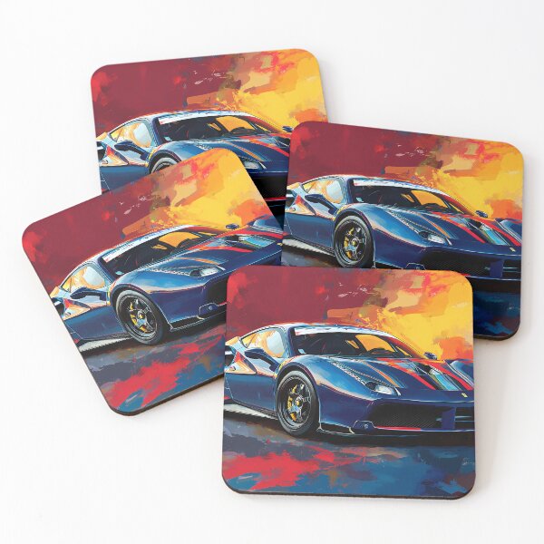 Item preview, Blue Ferrari 488 Challenge III designed and sold by AutoPopStudio.