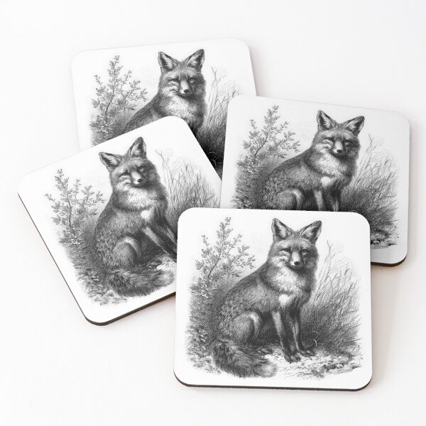 Item preview, A fox in the wild designed and sold by krabbaraban.