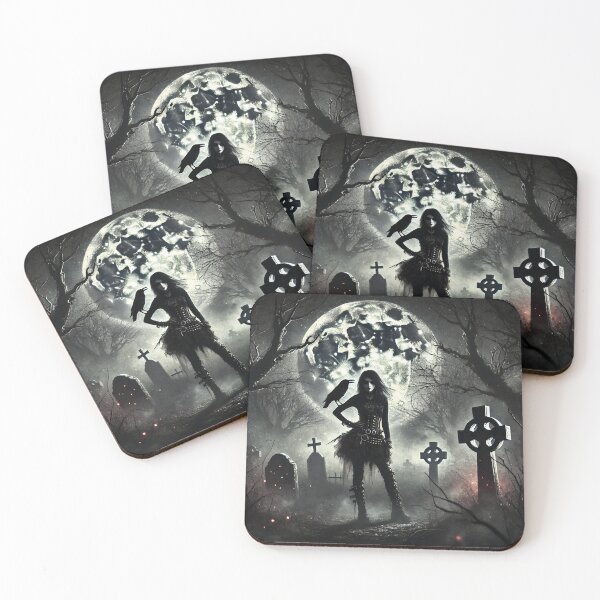 Item preview, Moonlit Shadows: Gothic Witch in Eternal Rest designed and sold by M-way.