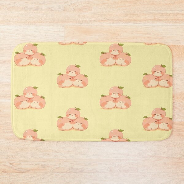 Item preview, Playful Peaches in Pastels: Kawaii & Cute Cartoon Illustration designed and sold by ShroomForge.