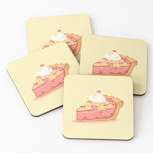 Item preview, Sweet Dreams in Pastels: Strawberry Pie Kawaii Delight designed and sold by ShroomForge.