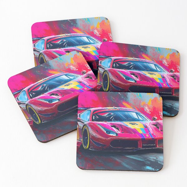 Item preview, Red Ferrari 488 Challenge II designed and sold by AutoPopStudio.