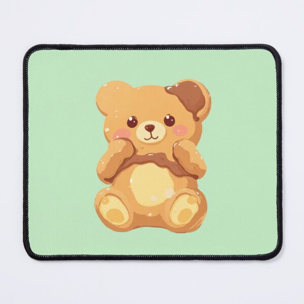 Item preview, Teddy Bear Cookie Delight - Kawaii Charm designed and sold by ShroomForge.