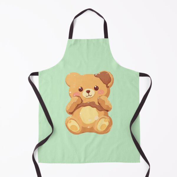 Item preview, Teddy Bear Cookie Delight - Kawaii Charm designed and sold by ShroomForge.