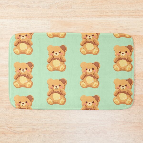 Item preview, Teddy Bear Cookie Delight - Kawaii Charm designed and sold by ShroomForge.
